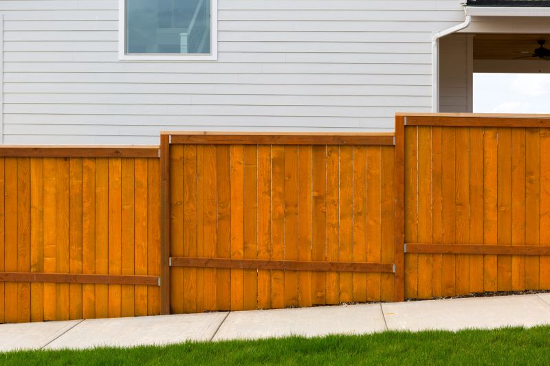 Wooden Fence Installation